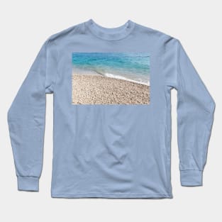 Sea and pebbles Long Sleeve T-Shirt